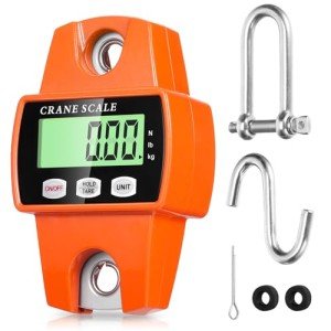 Handheld Luggage Scale with Large LCD Display