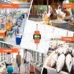 Handheld Luggage Scale with Large LCD Display