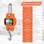 Handheld Luggage Scale with Large LCD Display