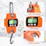 Handheld Luggage Scale with Large LCD Display