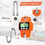 Handheld Luggage Scale with Large LCD Display