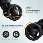 Lightweight Expandable 3-Piece Softside Luggage Set