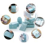 7-Piece Lightweight Packing Cubes with Toiletries Bag