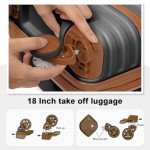 Joyway 7-Piece Hardside Luggage Set with Spinner Wheels