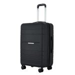 French Connection St. Martin Black Carry-On Luggage