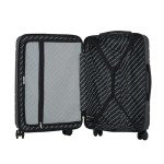 French Connection St. Martin Black Carry-On Luggage