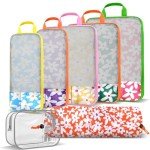 Boho Rainbow Packing Cubes - 7 Piece Set