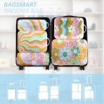 Boho Rainbow Packing Cubes - 7 Piece Set