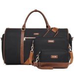 Coolife Foldable Garment Bag Set for Travel