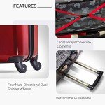 Disney Hardside Carry-On Luggage with Spinner Wheels