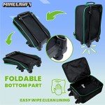 Minecraft Kids Rolling Suitcase - Creeper Design