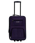 Purple Expandable Softside Luggage Set - 2 Pieces