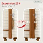 Joyway 5-Piece Lightweight Expandable Luggage Set