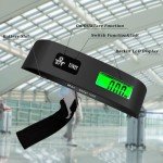 Compact Digital Luggage Scale with LED Display
