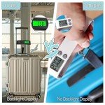 Compact Digital Luggage Scale with LED Display