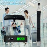 Compact Digital Luggage Scale with LED Display