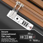 7-Piece Hard Shell Luggage Set with Backpacks