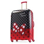 Minnie Mouse Red Bow 28-Inch Hardside Luggage