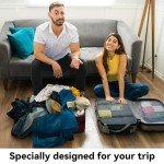 7-Piece Travel Packing Organizer Set (Grey)