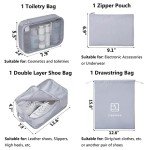 TianZong 7-Piece Packing Cubes & Travel Bags