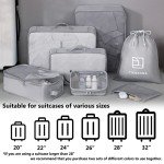 TianZong 7-Piece Packing Cubes & Travel Bags