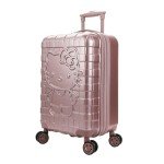 Hello Kitty 20" Pink Plaid Carry-On Luggage