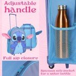Disney Stitch Kids Foldable Wheeled Suitcase - 17