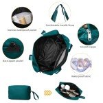 7-Piece Luggage Set with Duffel Bag - Dark Green