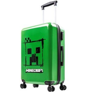 Minecraft Creeper Hard Shell Rolling Suitcase