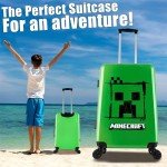 Minecraft Creeper Hard Shell Rolling Suitcase
