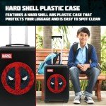 FUL Marvel Deadpool 22.5" Rolling Carry-On Suitcase