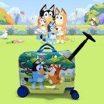 Bluey Kids Ride-On 18" Hard Shell Luggage