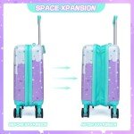 Cute Cat Kids' 5-Piece Luggage Set