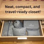 7-Piece Compression Packing Cube Set for Travel