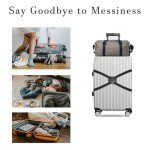 Adjustable Luggage Bungee Straps - 2 Pack