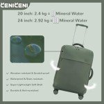 Ultralight 20" & 24" Softside Luggage Set