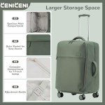 Ultralight 20" & 24" Softside Luggage Set