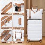 Eeeza 5-Piece Hard Case Luggage Set
