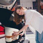 VIVIcity Lightweight Spinner Luggage Set with Storage