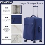 CENICENI Ultralight 20" & 24" Spinner Luggage Set