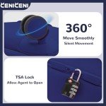 CENICENI Ultralight 20" & 24" Spinner Luggage Set