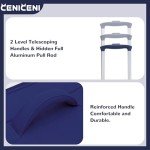 CENICENI Ultralight 20" & 24" Spinner Luggage Set
