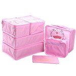 7-Piece Durable Packing Cubes for Easy Travel