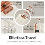 VIVIcity 3-Piece Luggage Set with Storage Bags