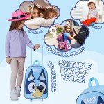 Bluey Kids Wheeled Travel Bag - Fun & Functional