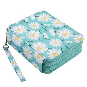 72-Slot Portable Pencil Case Organizer for Artists