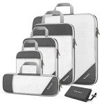Gonex Gray Compression Packing Cubes Set