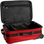 Rockland Journey 4-Piece Expandable Luggage Set - Red