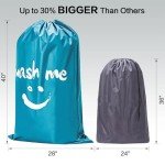 HOMEST 2 Pack XL Travel Laundry Bags