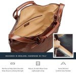 Maxwell Scott Women's Luxury Leather Travel Bag